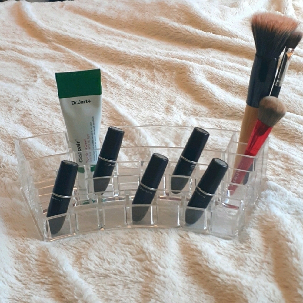 🔥 3/20$ Clear Acrylic Makeup Organizer